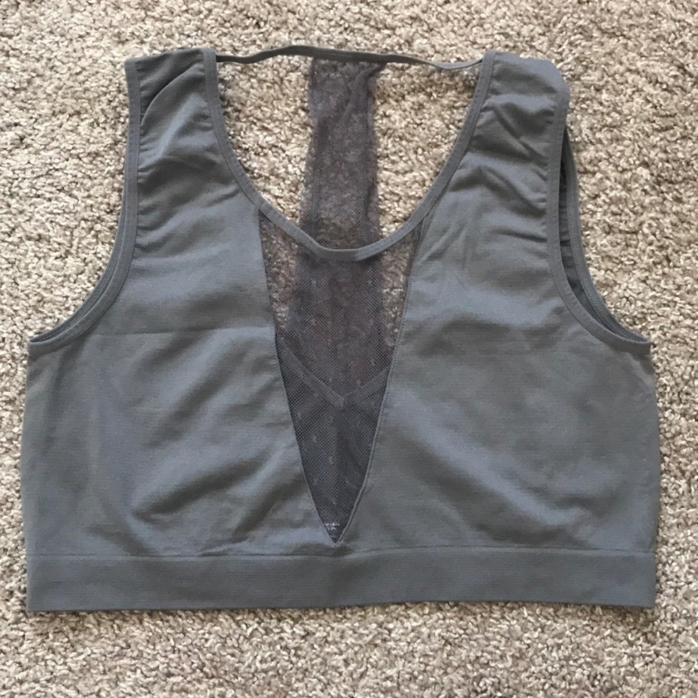 Rhonda Shear Mesh Detail Bra